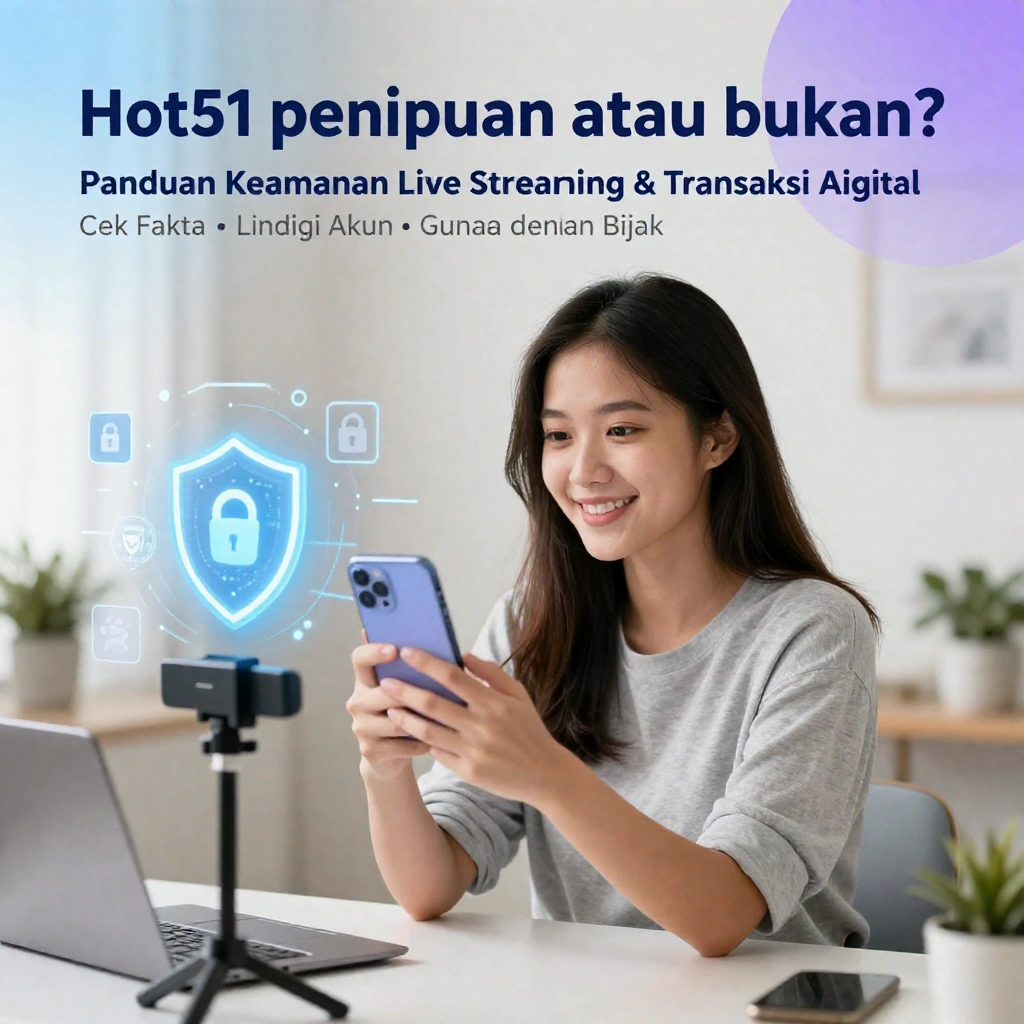 Hot51 penipuan atau bukan Panduan Mengecek Keamanan Aplikasi Live Streaming