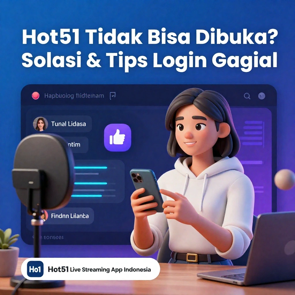 HOT51 TIDAK BISA DIBUKA Penyebab & Solusi Lengkap
