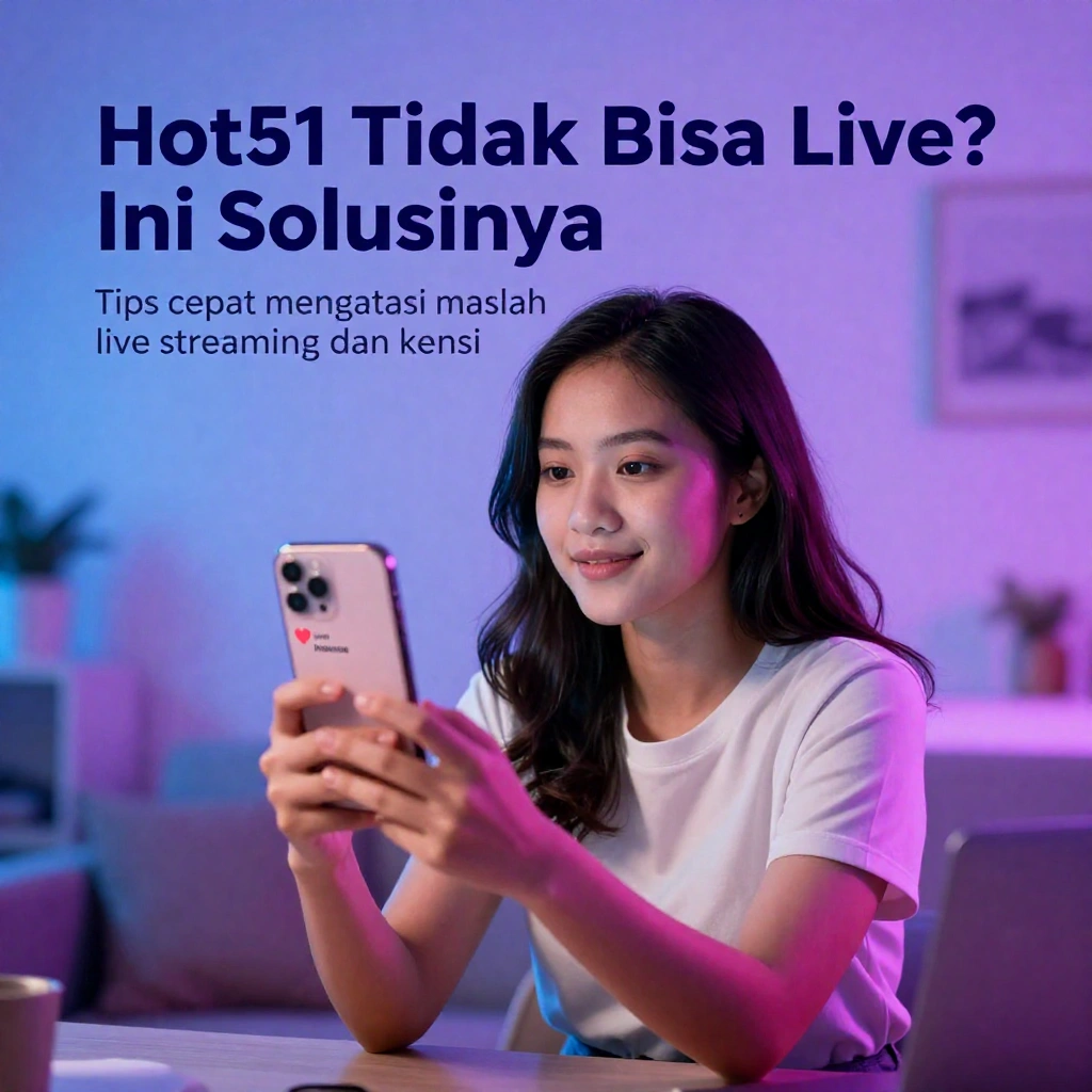 HOT51 TIDAK BISA LIVE Penyebab & Solusi Lengkap