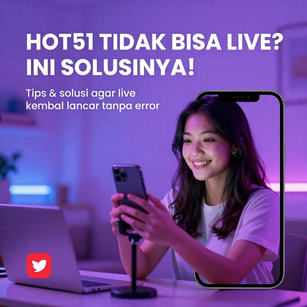 HOT51 TIDAK BISA LIVE Penyebab & Solusi Lengkap