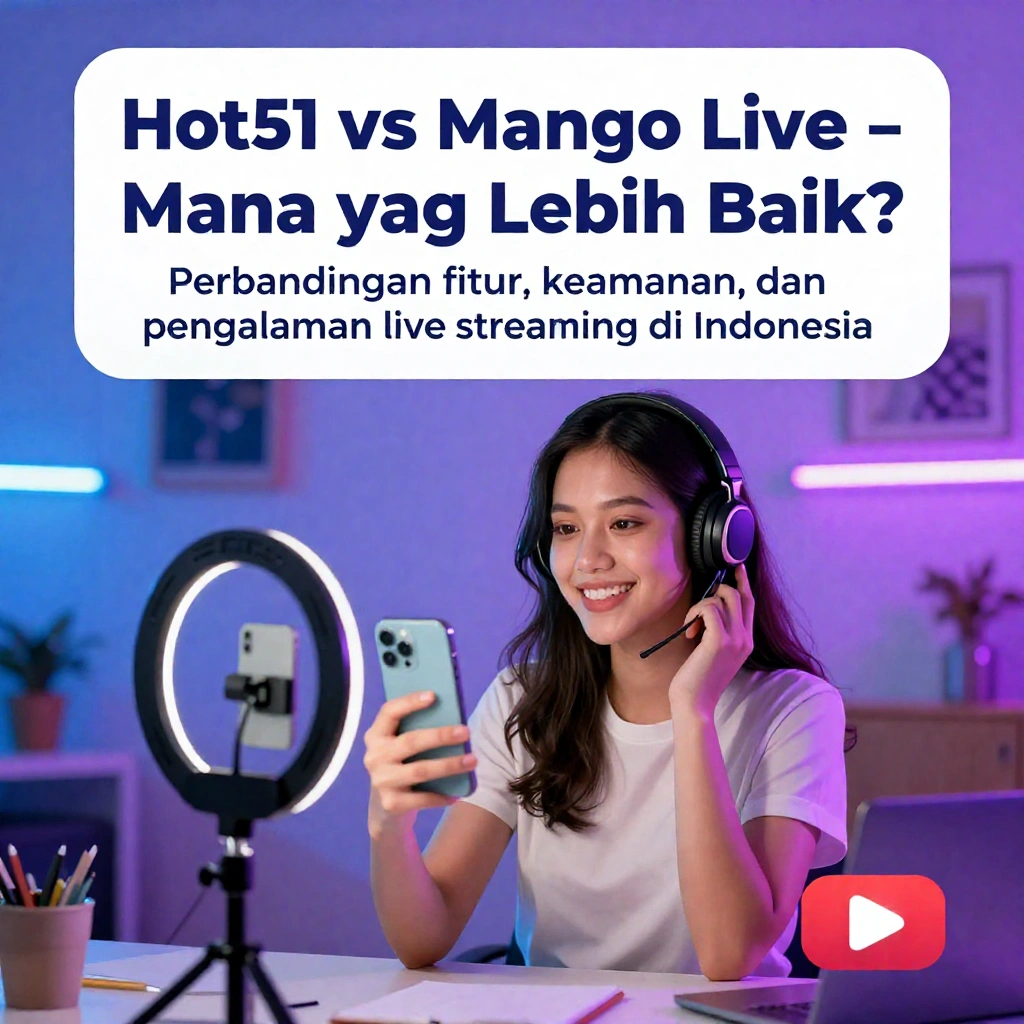 HOT51 VS MANGO LIVE Perbandingan Lengkap Platform Live Streaming