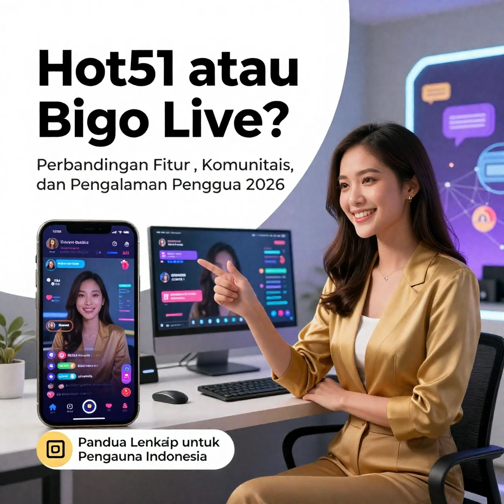 Hot51 atau Bigo Live Mana yang Lebih Cocok untuk Pengguna Indonesia