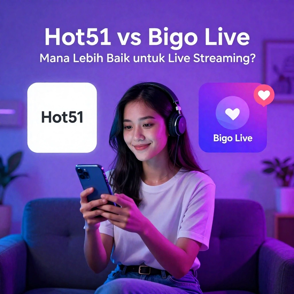 Hot51 atau Bigo Live Perbandingan Lengkap Kualitas & Fitur