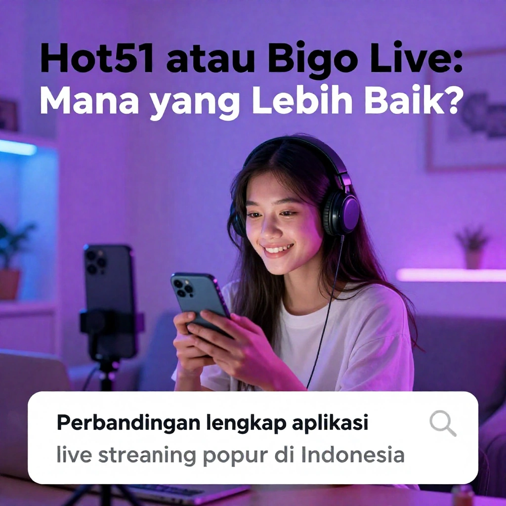 Hot51 atau Bigo Live Perbandingan Lengkap untuk Pengguna Indonesia