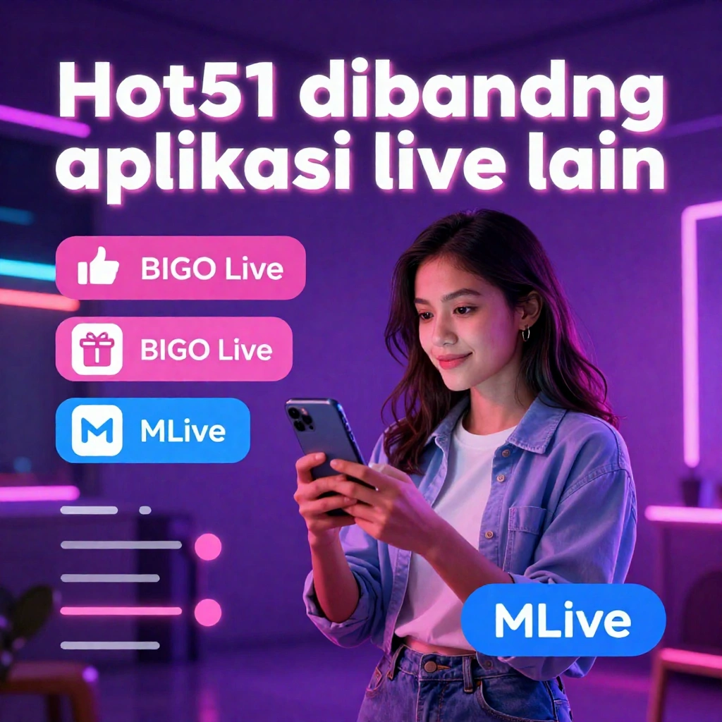Hot51 dibanding aplikasi live lain Mana yang Lebih Unggul