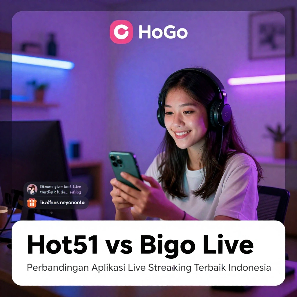 Hot51 vs Bigo Live Perbandingan Aplikasi Live Streaming