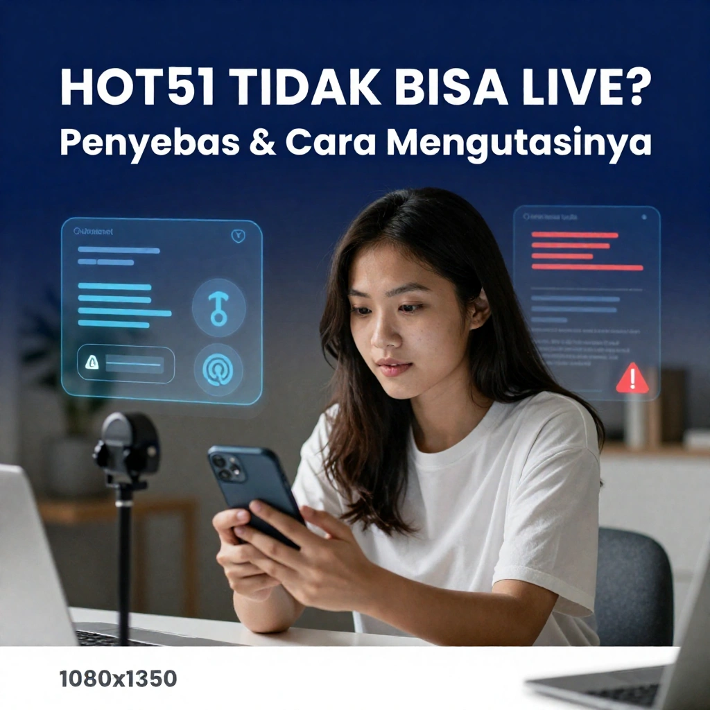 HOT51 TIDAK BISA LIVE Penyebab & Cara Mengatasinya