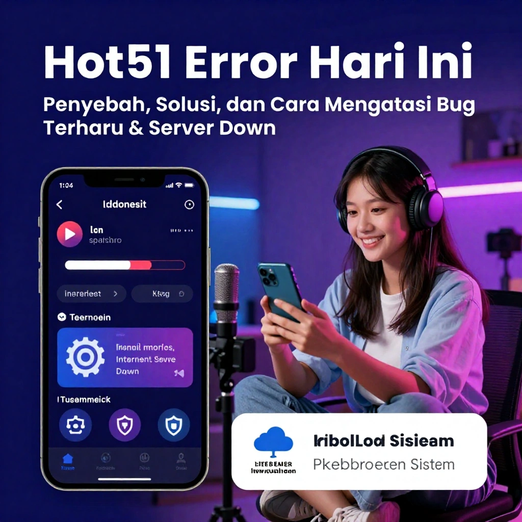 Hot51 Error Hari Ini Cara Mengatasi, Penyebab, dan Solusi Lengkap