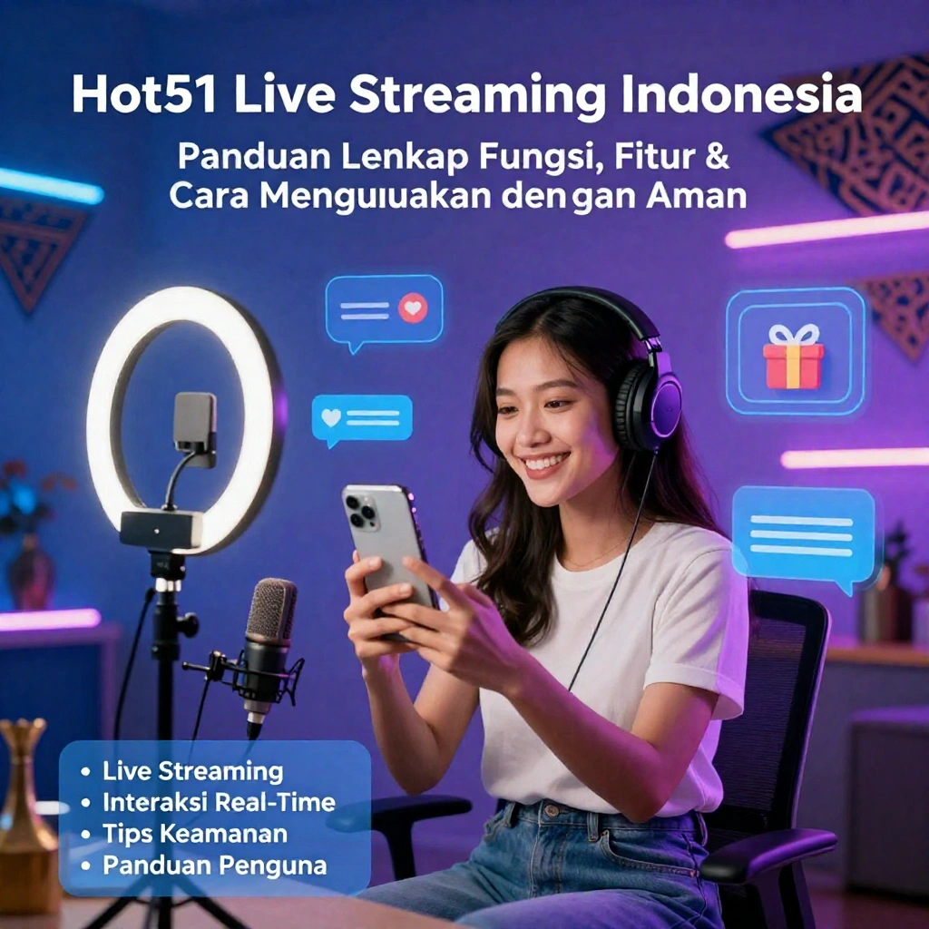 Hot51 Live Streaming Indonesia Panduan Lengkap Fungsi, Fitur, dan Cara Menggunakannya