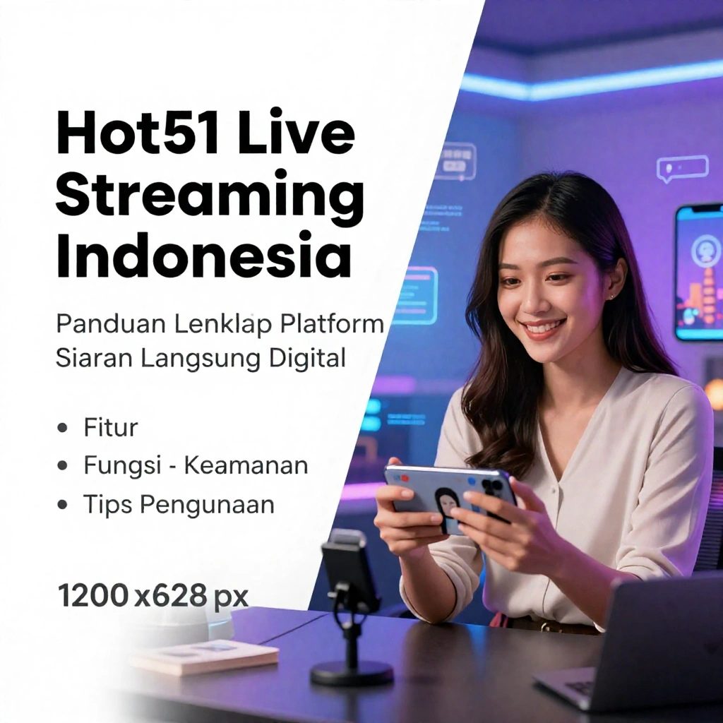 Hot51 live streaming indonesia Panduan Memahami Platform Siaran Digital