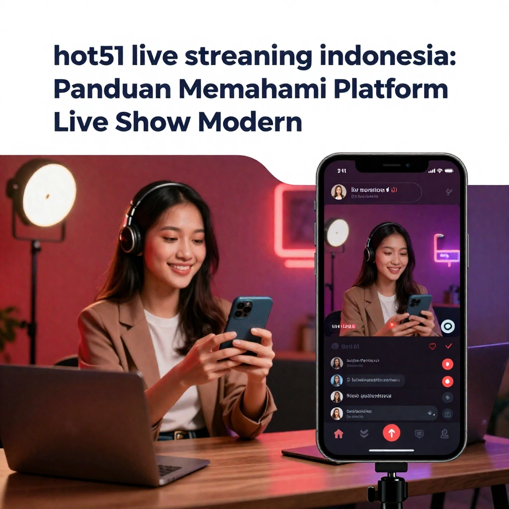 hot51 live streaming indonesia Panduan Memahami Platform Live Show Modern